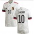 Camisola Bélgica E.Hazard 10 Equipamento Segundo Euro 2020 Manga Curta
